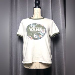 VANS Womens Basic Logo T-Shirt XL